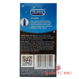 Bao cao su Durex Kingtex 12 bao 2