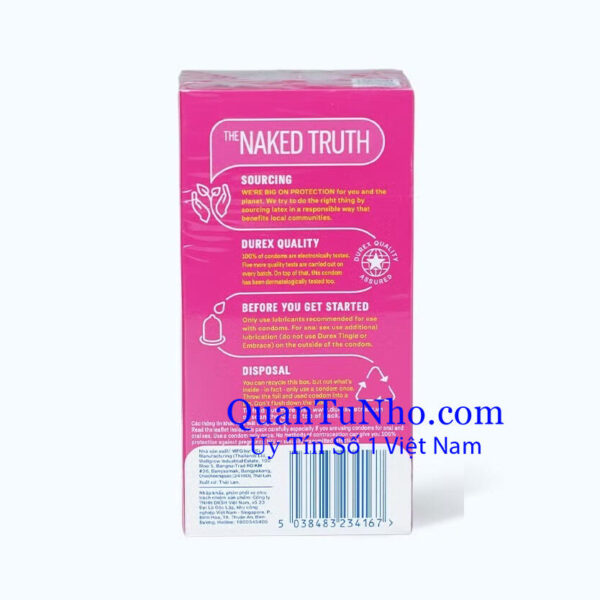 bao cao su gai durex pleasuremax