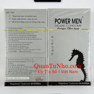 bao cao su gai powermen cá ngựa bạc