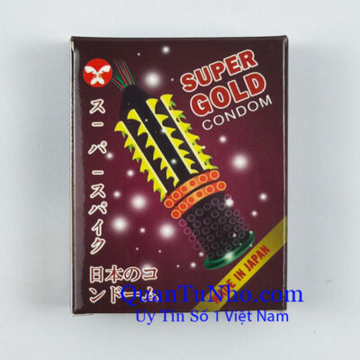 bao cao su gân gai super gold 2s