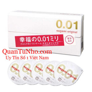bao cao su mỏng bcs sagami 0.01