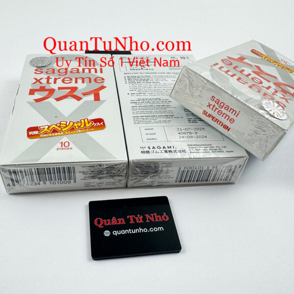 bao cao su mỏng sagami xtreme superthin 10s