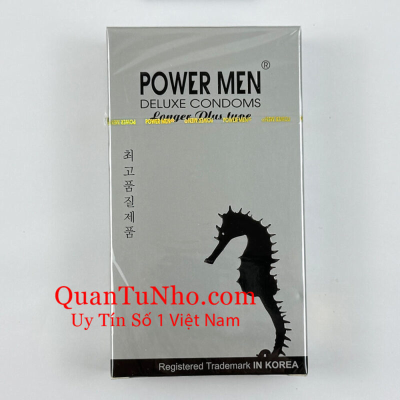 bao cao su powermen cá ngựa bạc 12s