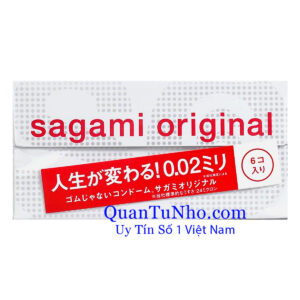 bao cao su sagami 0.02 hộp 6s
