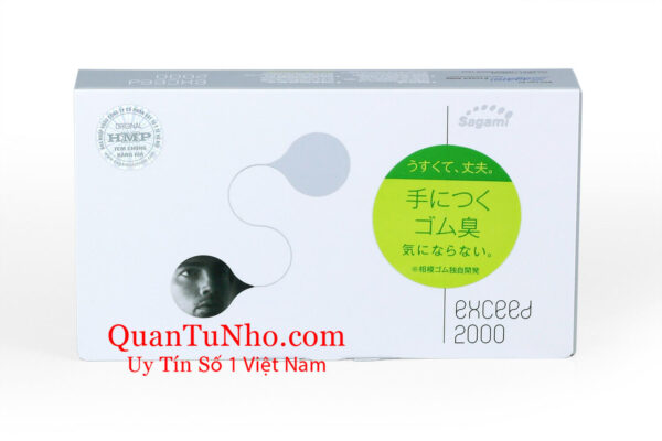 bao cao su sagami exceed 2000 10s