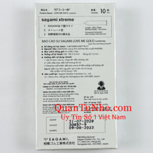 bao cao su sagami xtreme superthin 10s