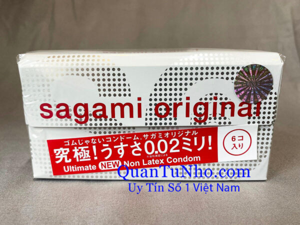 bao cao su siêu mỏng sagami original 0.02 6s