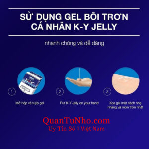 cách sử dụng gel bôi trơn KY