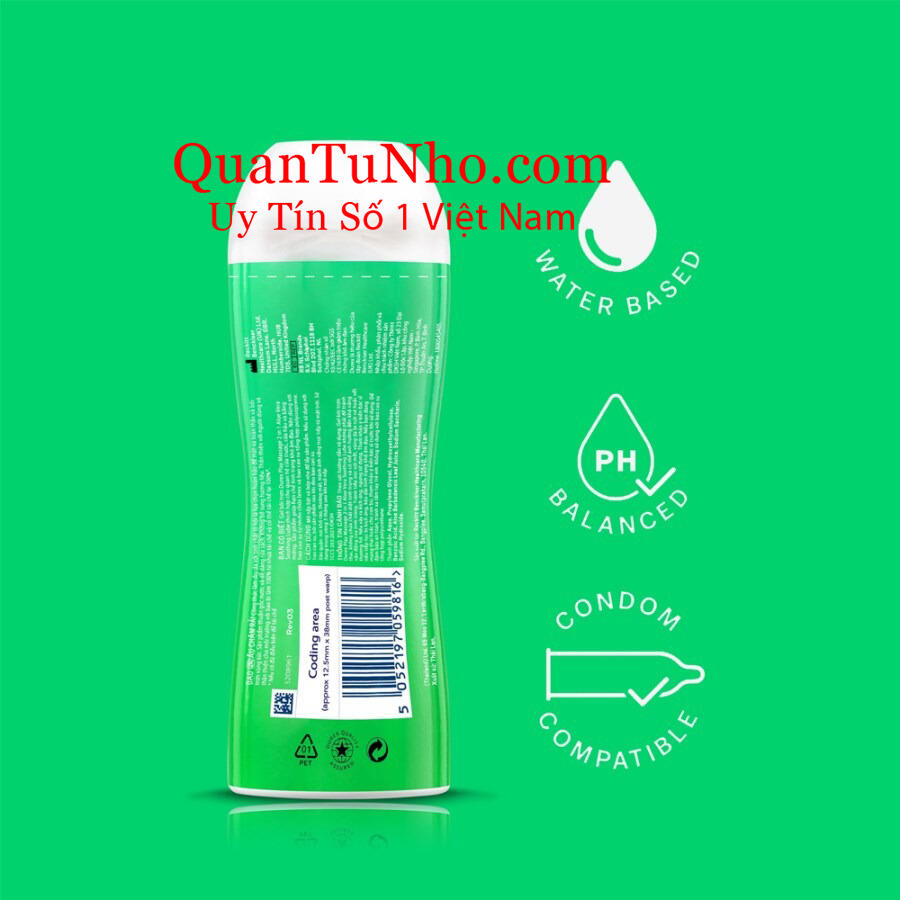 Gel Bôi Trơn Massage Durex Play 2in1 Chính Hãng, Thư Giãn Mượt Mà Cho Cặp Đôi 23 dầu bôi trơn quan hệ durex play massage 2 in 1 200ml