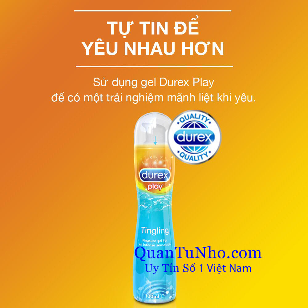 Gel Bôi Trơn Durex Play Tingling 100ml - Bí Quyết "Yêu" Mát Lạnh, Thăng Hoa Tột Đỉnh 14 gel bôi trơn gốc nước durex play tinling 100ml