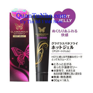 gel bôi trơn gốc nước jex butterfly hot jelly