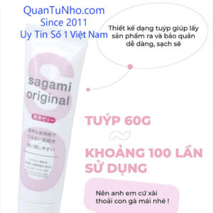 gel bôi trơn nữ sagami original