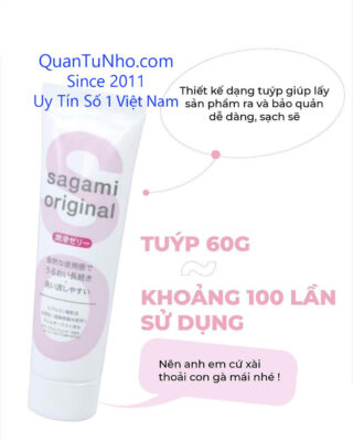 gel bôi trơn nữ sagami original