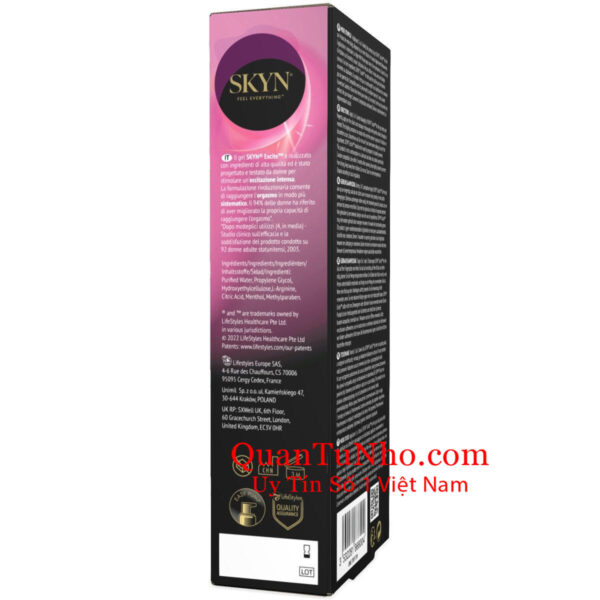 gel bôi trơn Tăng Khoái cảm lifestyles excite