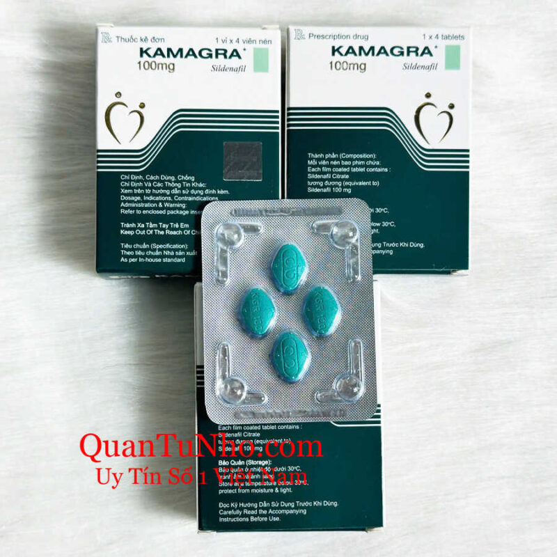 Thuốc cường dương Kamagra 100mg chính hãng