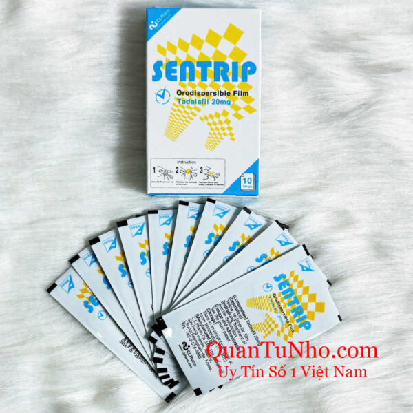 Tem Sentrip 20 mg Từ Hàn Quốc – Chỉ Ngậm Là CỨNG & LÂU như một CHIẾN BINH