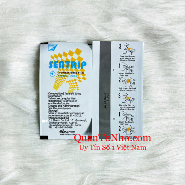 Tem Sentrip 20 mg Từ Hàn Quốc – Chỉ Ngậm Là CỨNG & LÂU như một CHIẾN BINH - Hình ảnh 12