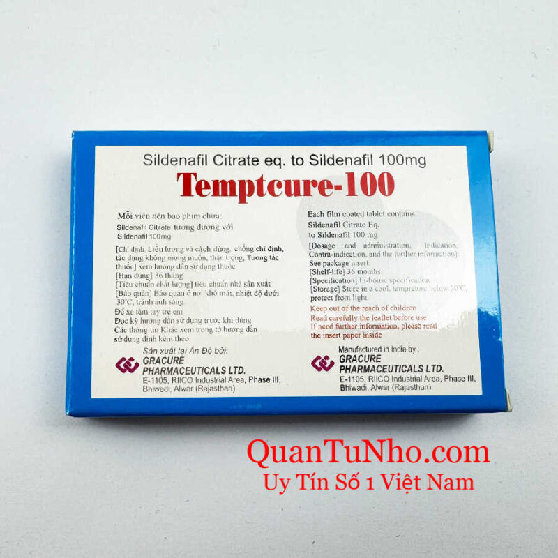 Thuốc Temptcure 100 – Bí Quyết Đột Phá Sinh Lý, Khẳng Định Bản Lĩnh Đàn Ông 17 Thuốc temptcure 100mg