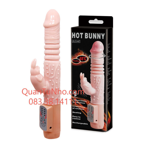 dương vật giả rung thụt hot bunny 1