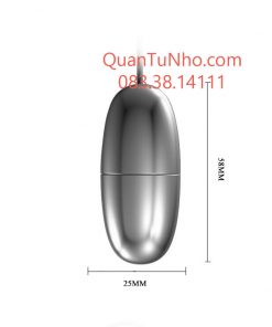 Kích cỡ trứng rung 1 đầu inox