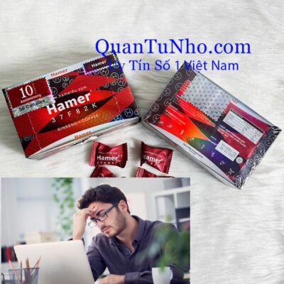 Tác hại của kẹo sâm hamer