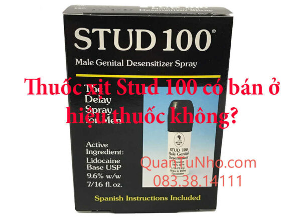 Stud 100 có bán ở hiệu thuốc không?