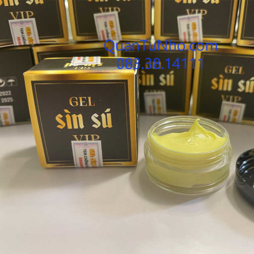 Sử dụng gel sìn sú