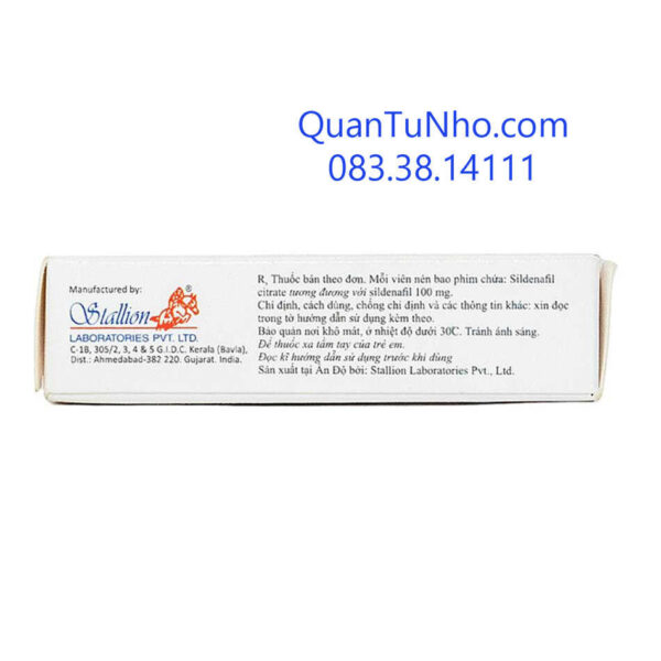 Thuốc Erecfil 100mg