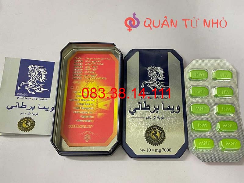 thuốc cường dương ngựa thái chính hãng, chống xuất tinh sớm hiệu quả