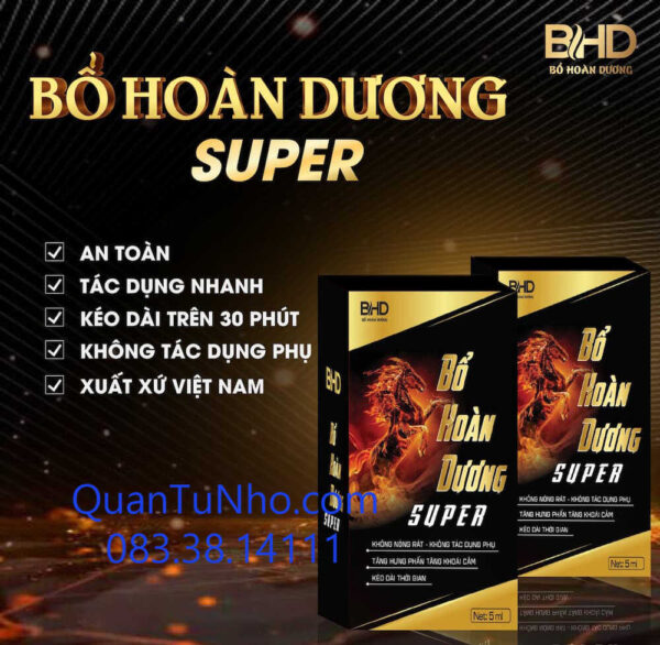 Bổ hoàn dương dạng xịt