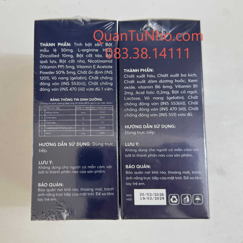 Thuốc Bổ Hoàn Dương giá bao nhiêu