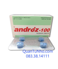 Thuốc Androz 100 mg tăng sinh lý nam giới