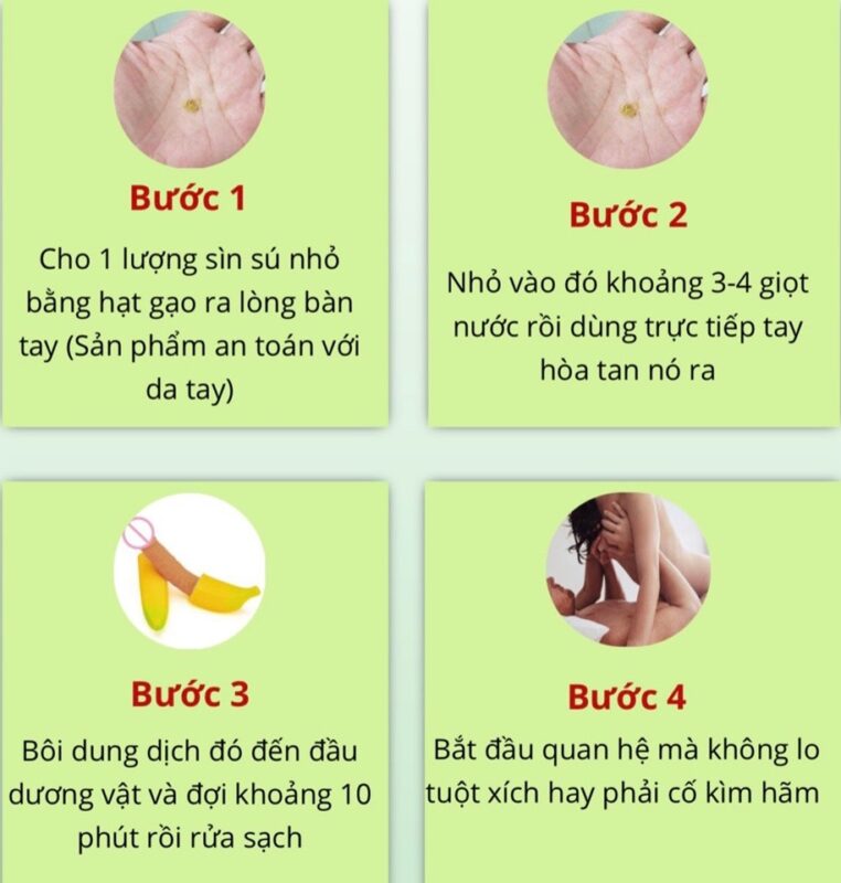 Cach dung cao sin su