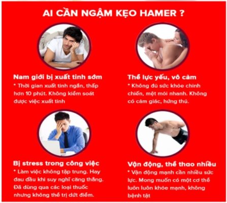 Kẹo sâm hamer dành cho đối tượng nào 