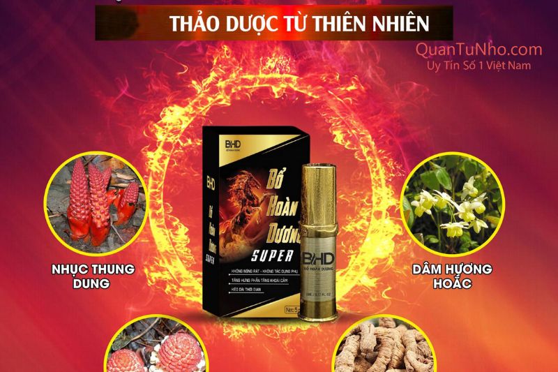 Thuốc xịt Bổ Hoàng Dương