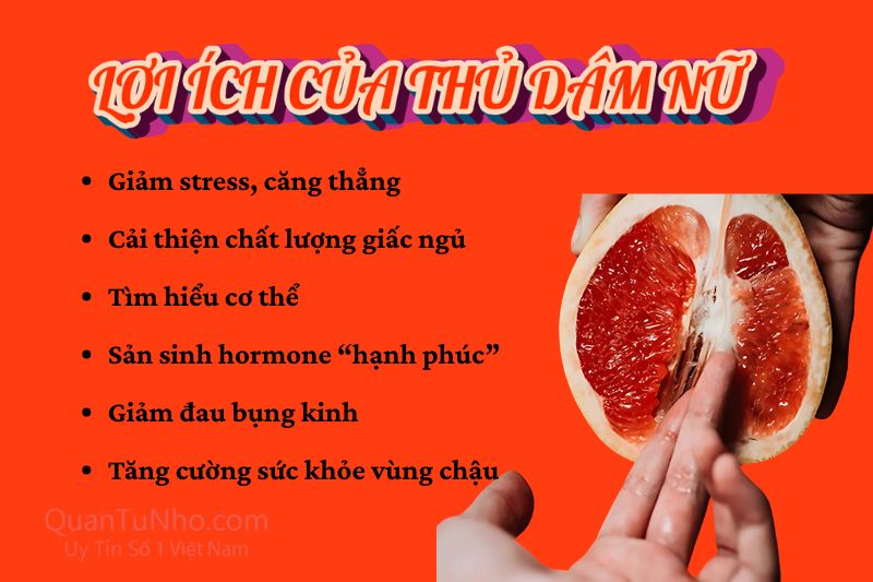lợi ích của thủ dâm nữ