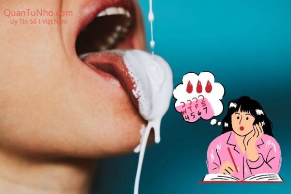 nuốt tinh trùng có bị chậm kinh không