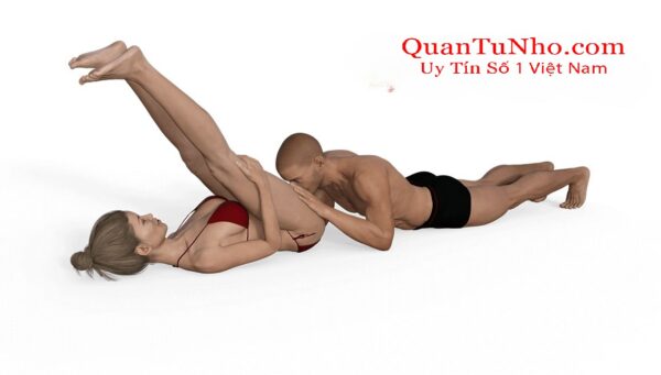 Tư thế quan hệ Đại bàng phù hợp với những cặp đôi muốn thử độ linh hoạt của cơ thể