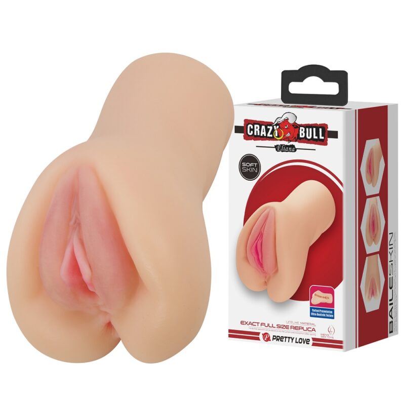 Âm đạo giả silicon Crazy Bull Eliana