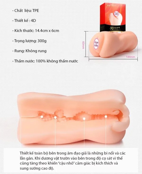 cấu tạo âm đạo silicon