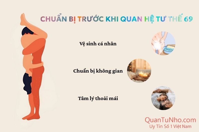 chuẩn bị trước khi quan hệ theo tư thế 69