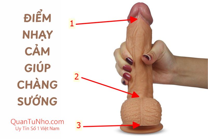 điểm nhạy cảm giúp chàng sướng