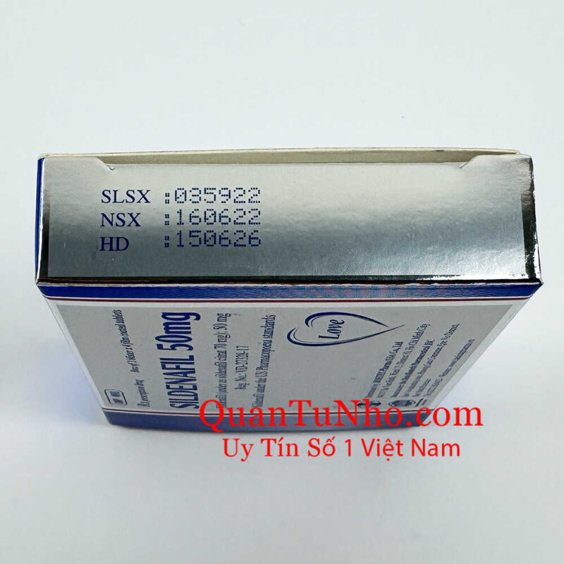 Thuốc Sidenafil 50 mg – Bí Quyết Vàng Trị Rối Loạn Cương Dương Hiệu Quả Số 1 19 Hạn sử dụng thuốc Sidenafil 50mg