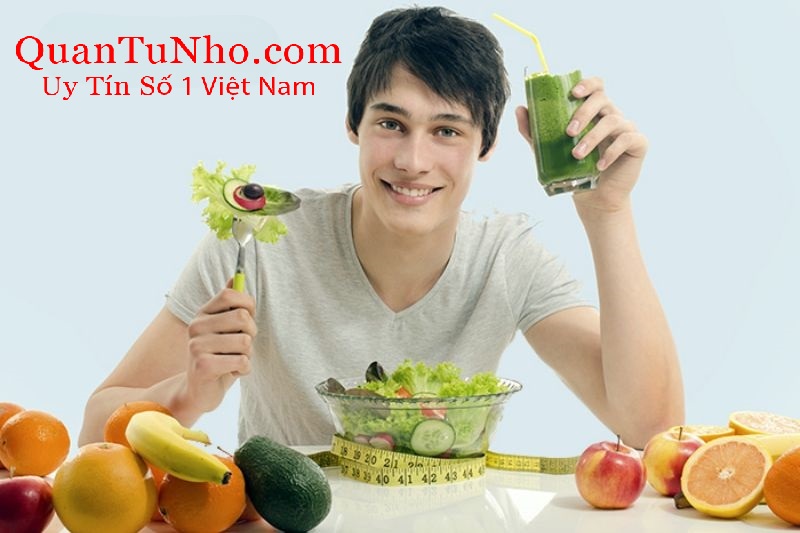 Một chế độ ăn uống giàu dinh dưỡng và tập thể thao đều đặn giúp nam giới nâng cao chất lượng tinh trùng