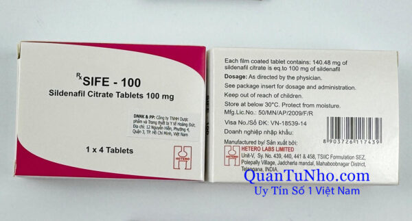 Thuốc Sife 100 mg – Hiệu Quả Tối Ưu Cho Rối Loạn Cương Dương - Hình ảnh 4