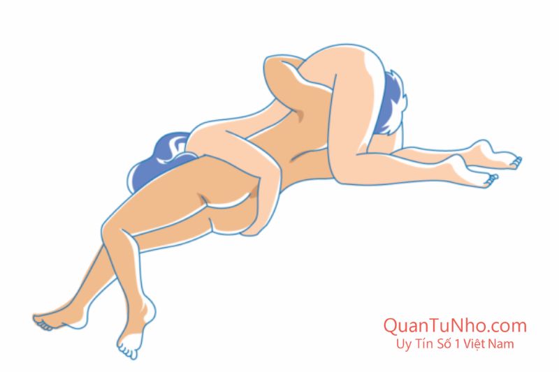 tư thế bú lồn 69 nằm nghiêng