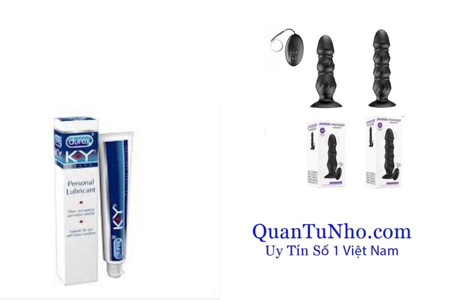 Tăng cảm hứng bằng đồ chơi tình dục và chất bôi trơn