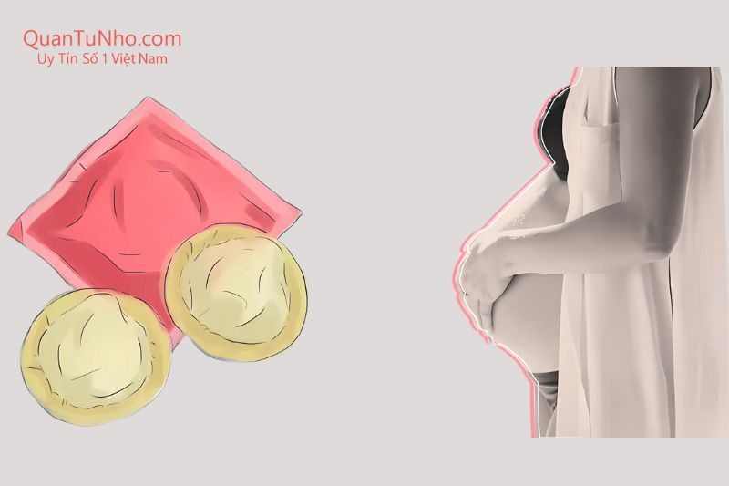 mẹ bầu 7 tháng dùng bao cao su