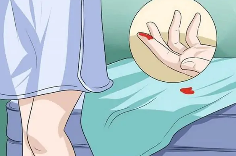Quan hệ ra máu đỏ tươi có thai không?