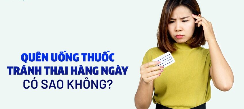 Cách khắc phục khi quên uống thuốc